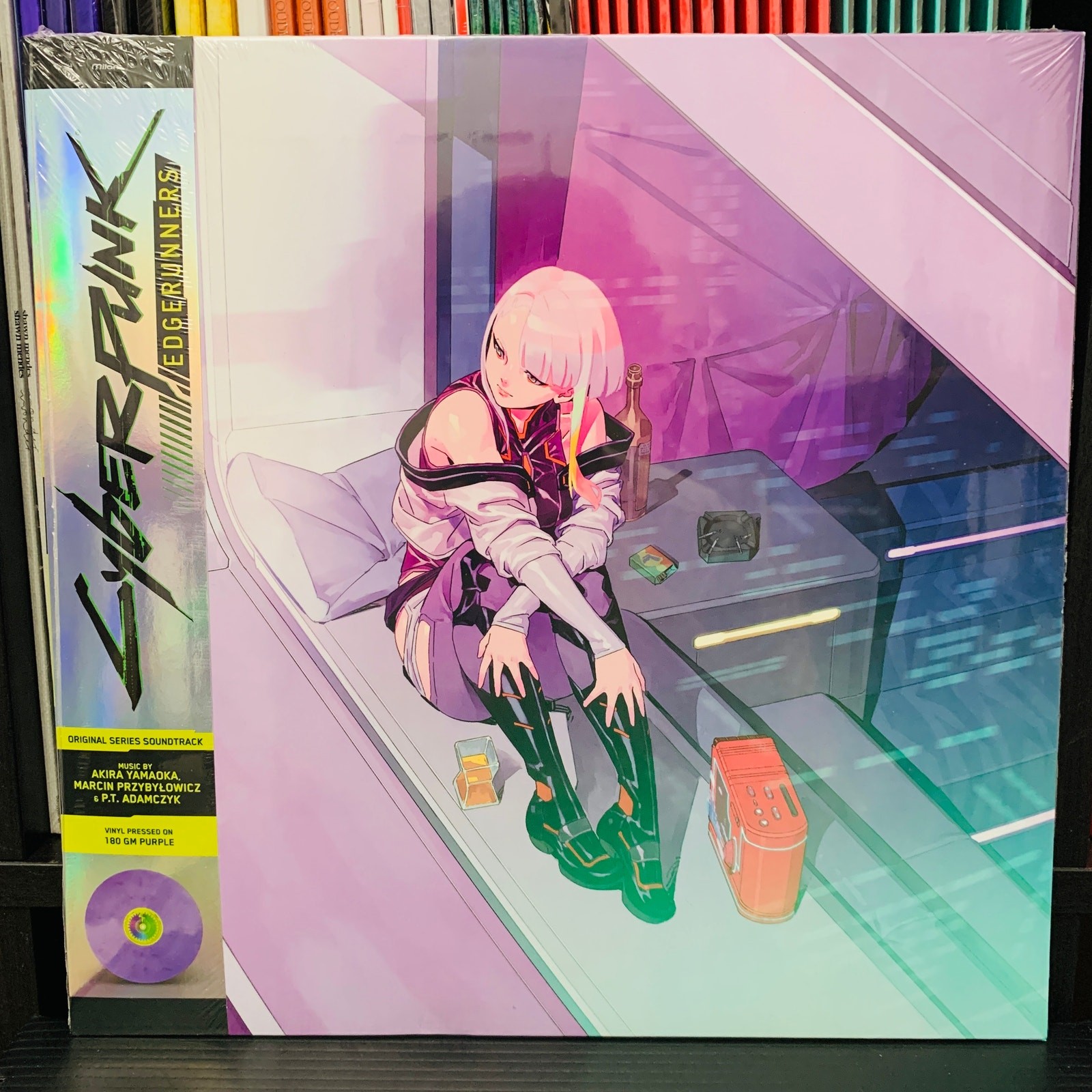 Cyberpunk: Edgerunners Original Series Soundtrack Purple Vinyl LP New Sealed OST