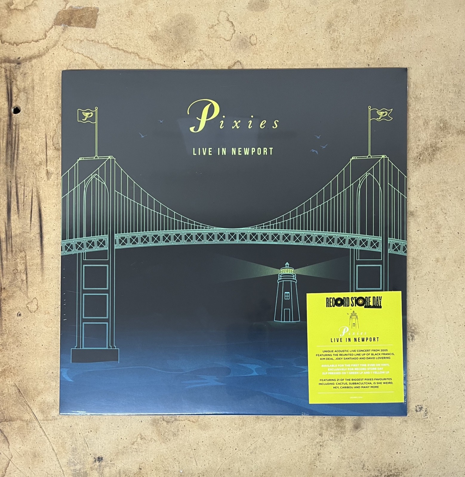PIXIES LIVE IN NEWPORT 2 LP COLOR VINLY NEW SEALED RSD 20266 ACOUSTIC 2005