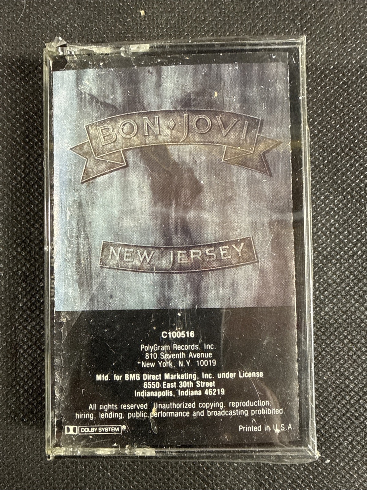 Bon Jovi - New Jersey C100516 (Cassette 1988 Polygram) Sealed US Read