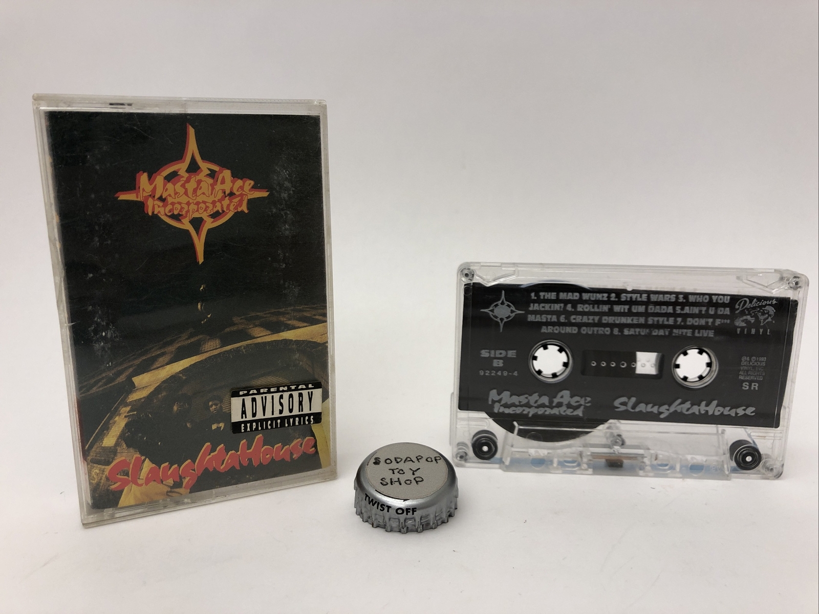 SlaughtaHouse by Masta Ace Incorporated (Cassette Tape 1993 Delicious Vinyl) B19