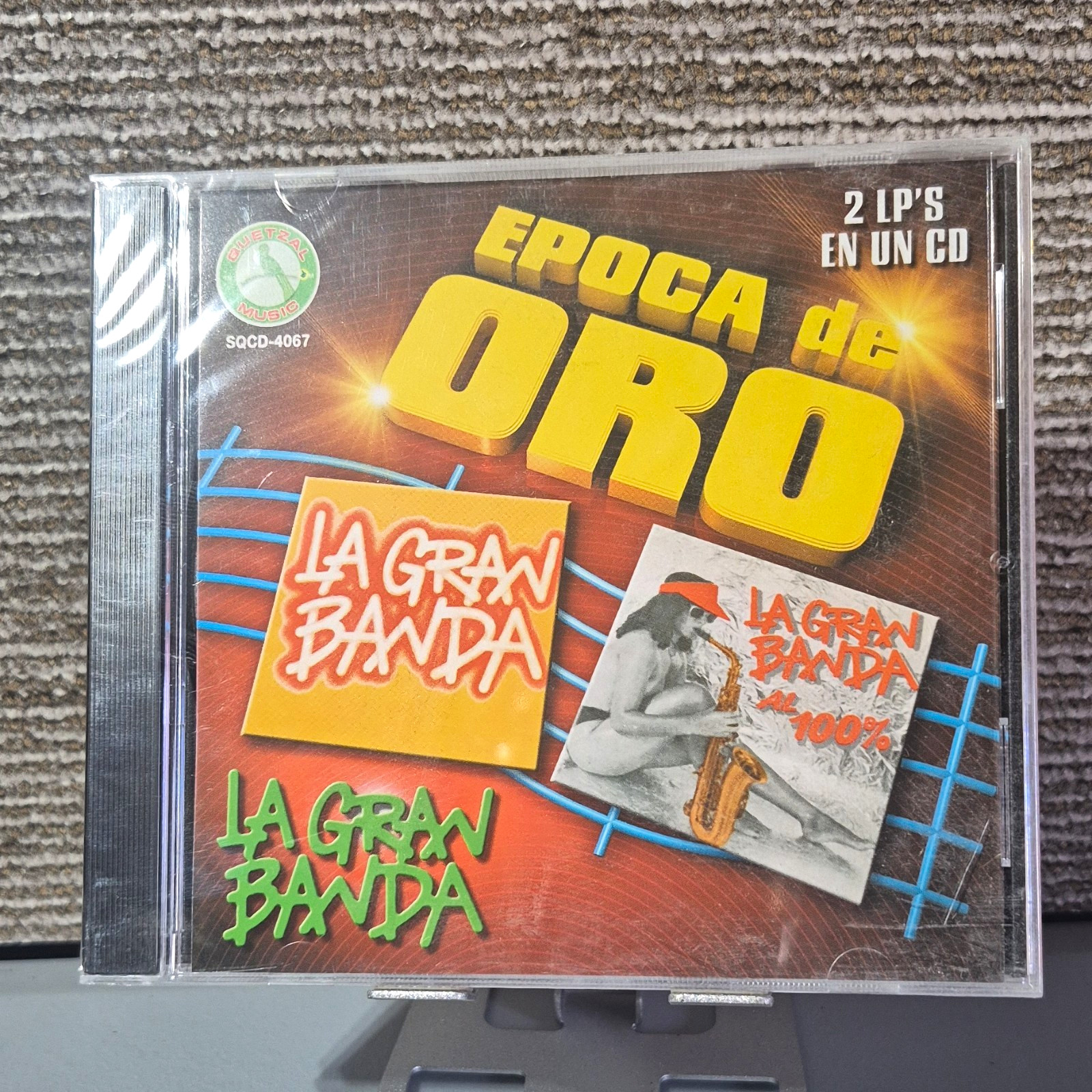 La Gran Banda Epoca de Oro CD Latin Banda Compilation 2008 Quetzal SQCD-4067