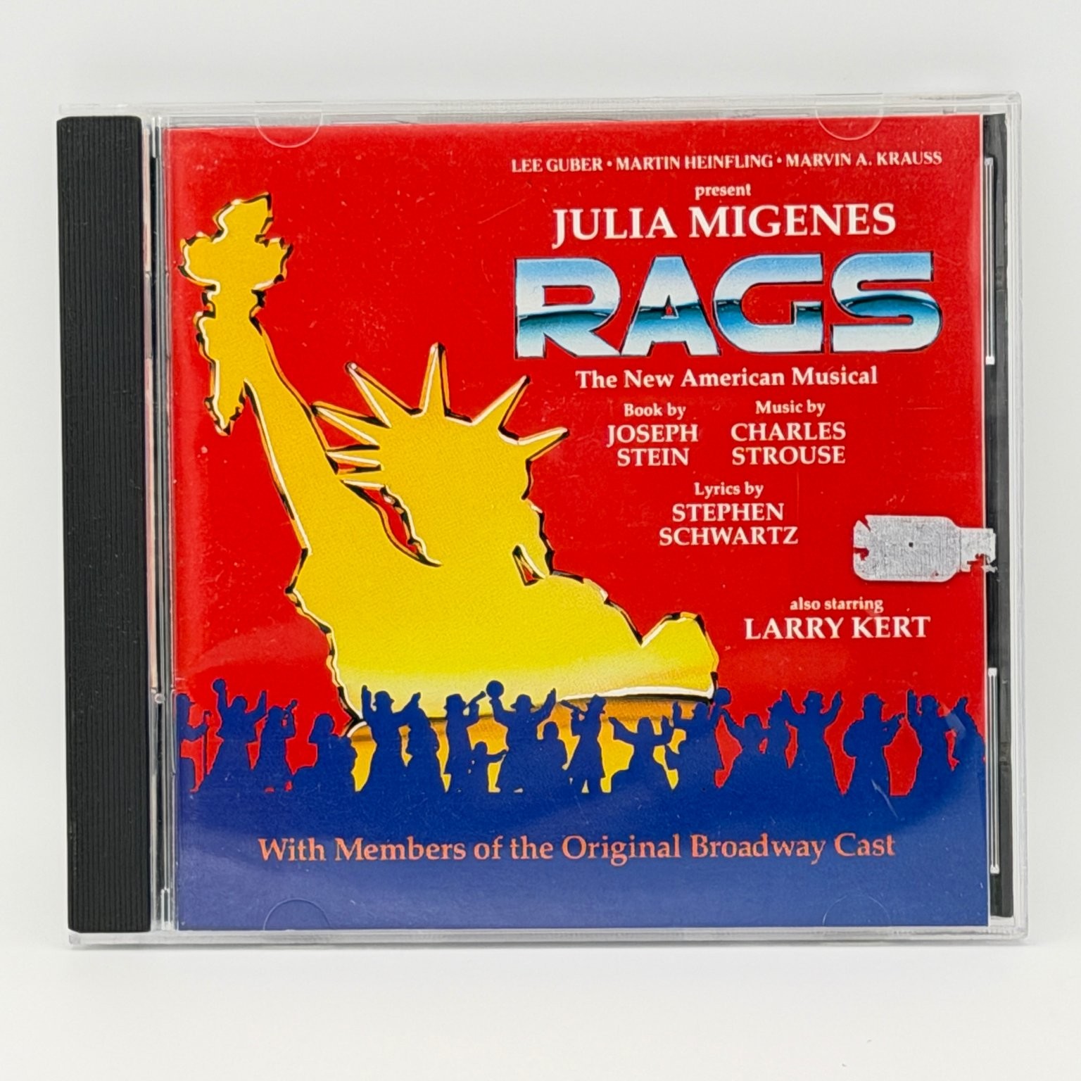 Julia Migenes – Rags CD 1991 Broadway Cast Recording Musical VGC