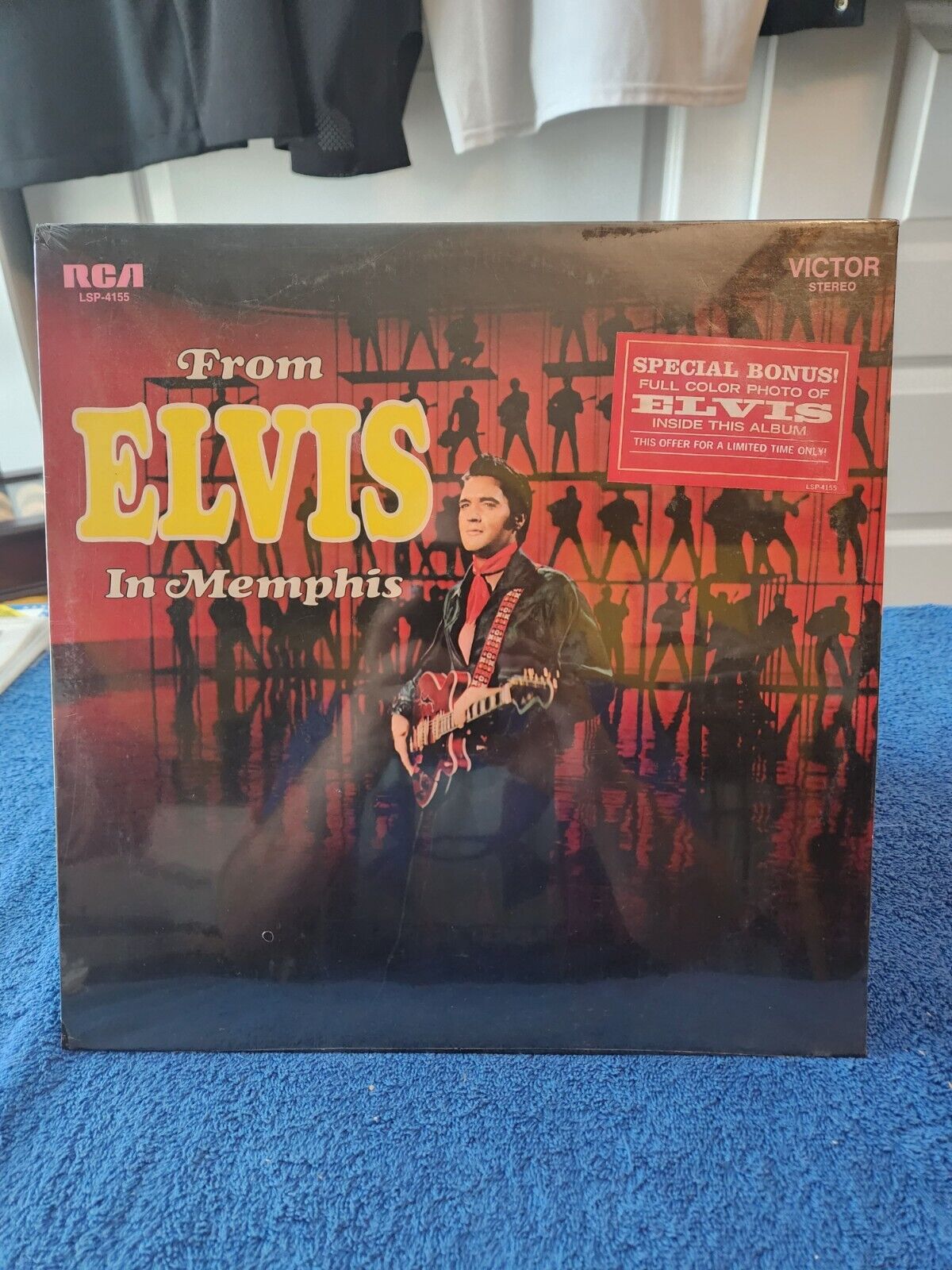 FROM ELVIS IN MEMPHIS FACTORY SEALED WITH BONUS PHOTO