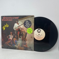 General Caine ‎Girls Vinyl LP OG US 1982 Pressing VG+/VG+ Electronic Funk Soul picture