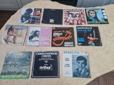 Mega Lotto 11 Dischi Colonna Sonora O.s.t Anni 70 80 45 Giri Vinile Job Vintage picture