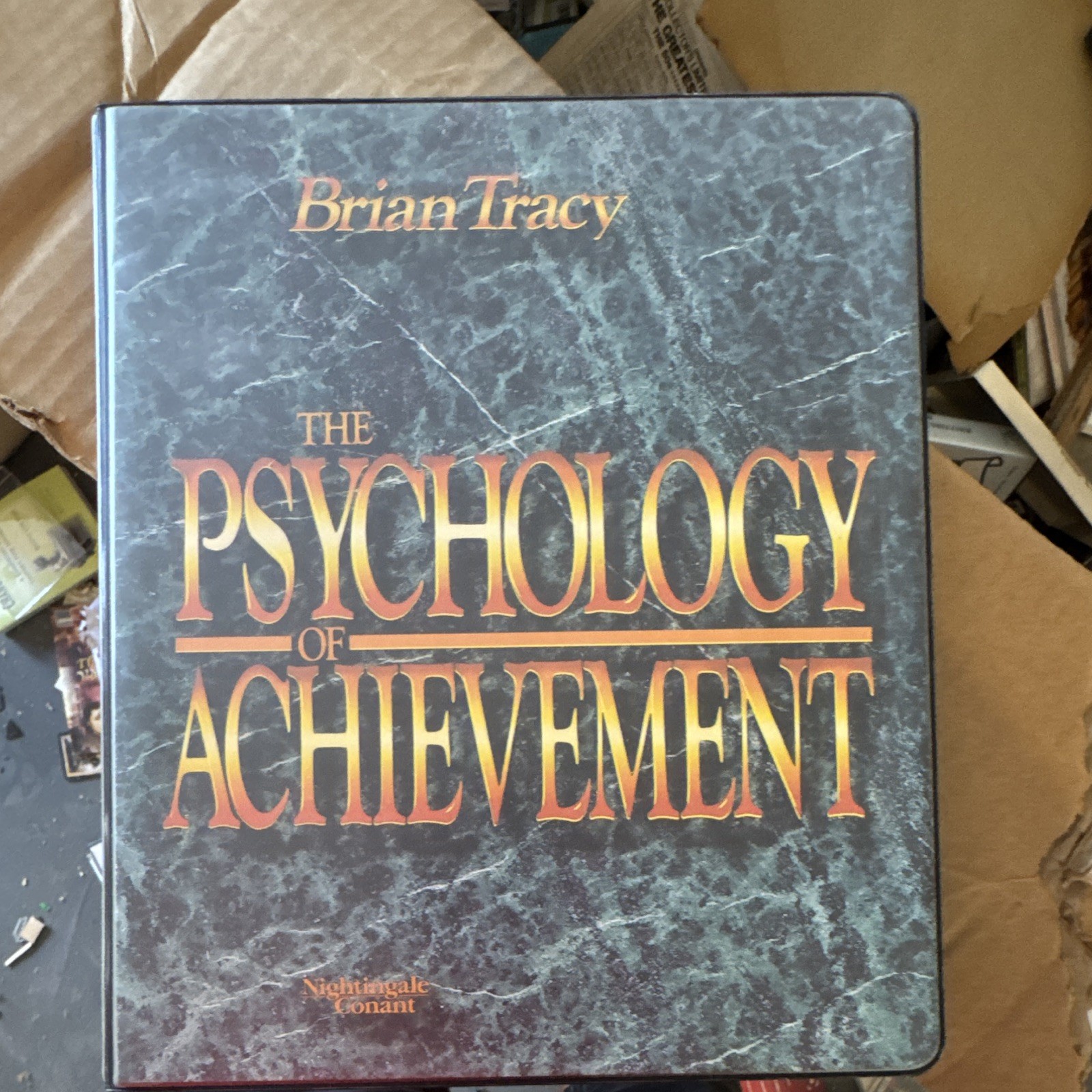 Brian Tracy The Psychology of Achievement Cassette Set - Nightingale Conant