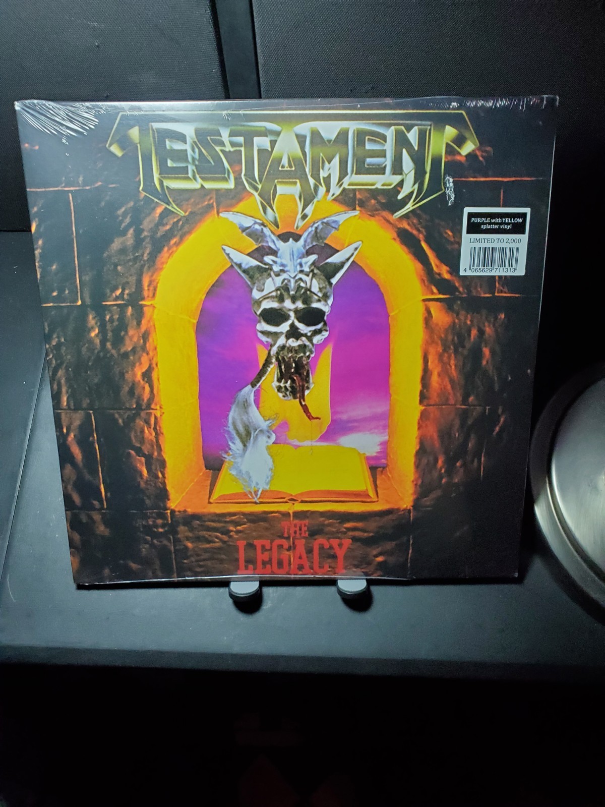 Testament, The Legacy, Purple With Yellow Splatter, LIMITED EDITION OF 2000