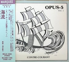 OPUS 5-Contre‑Courant JAPAN MARQUEE 1990 CD OBI CANADA Quebec Sympho Prog picture
