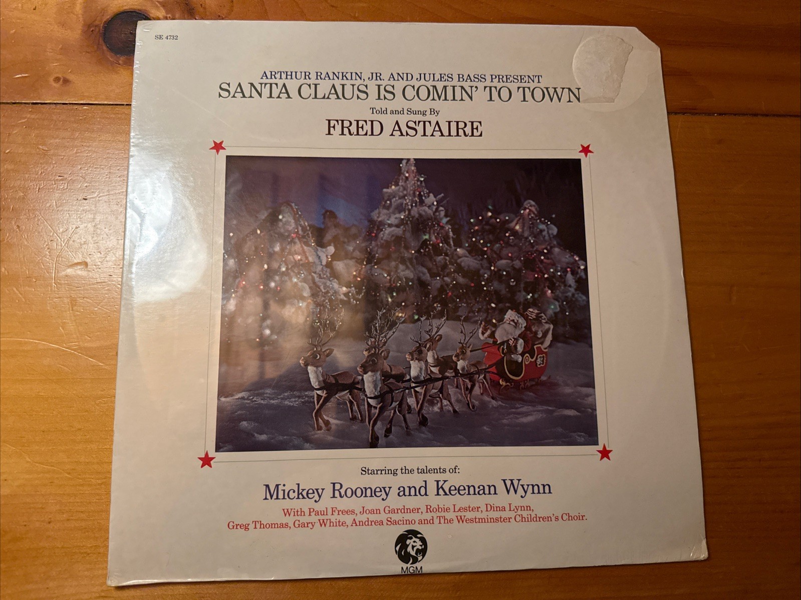 Rankin/Bass – Santa Claus Is Comin' To Town 1970 MGM SE 4732 Sealed Vinyl NM