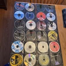 Rap Hip-Hop DJ CD Lot - 295  Loose CD's in CD Projects Case  read below picture