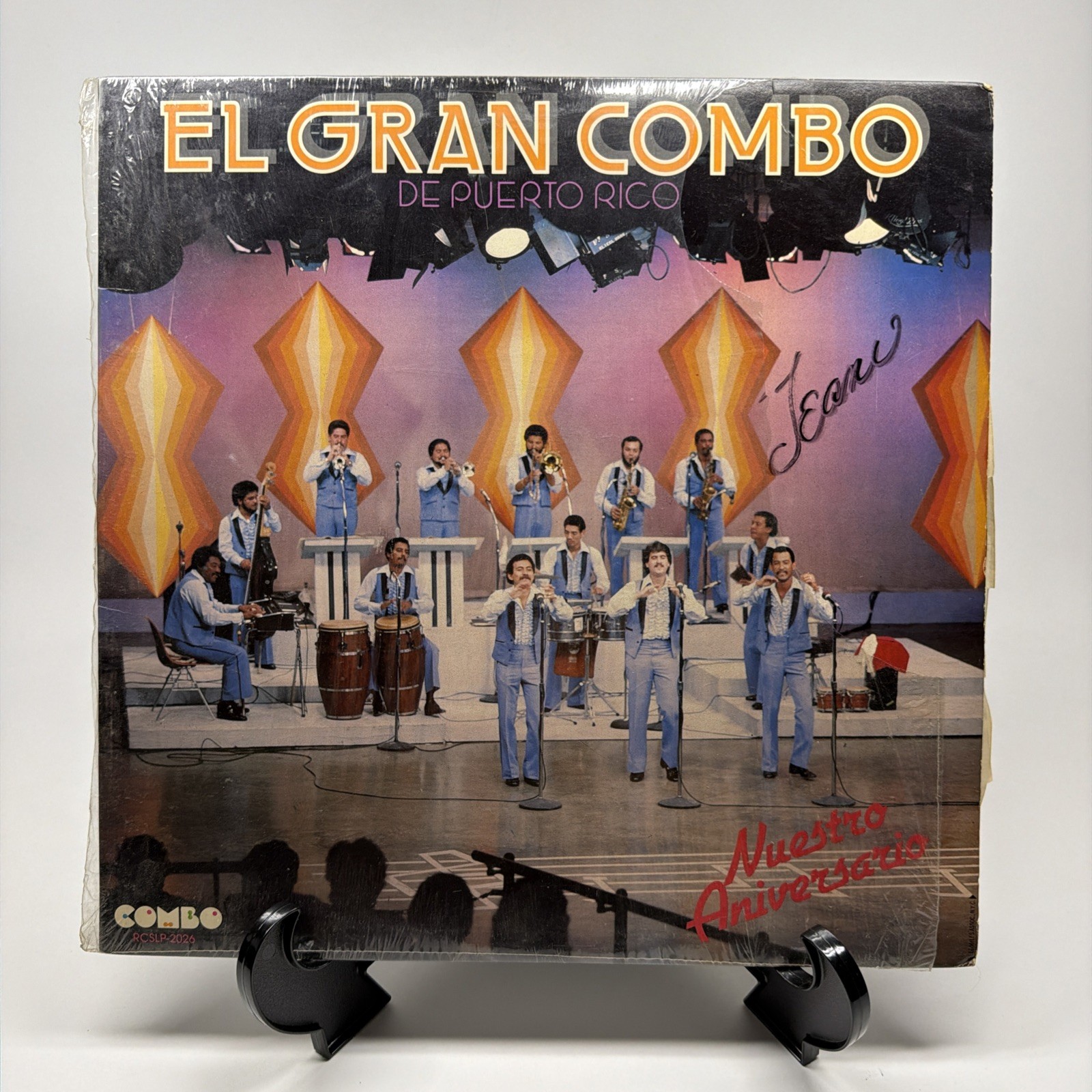 El Gran Combo Nuestro Aniversario LP Vinyl 1982 Combo