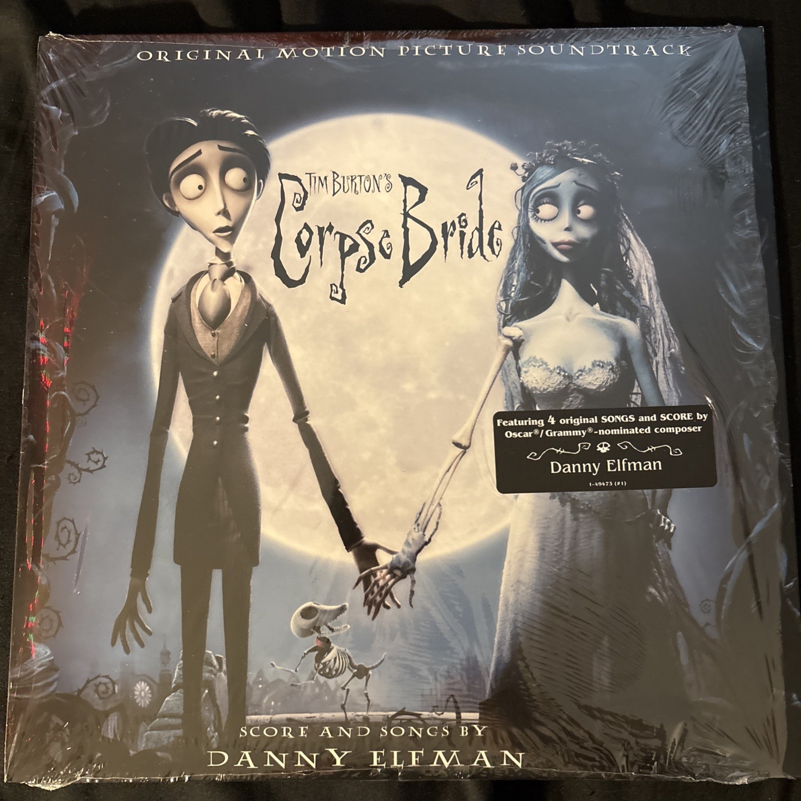 Danny Elfman – Tim Burton\'s Corpse Bride Soundtrack 2005 1st Press Vinyl LP RARE