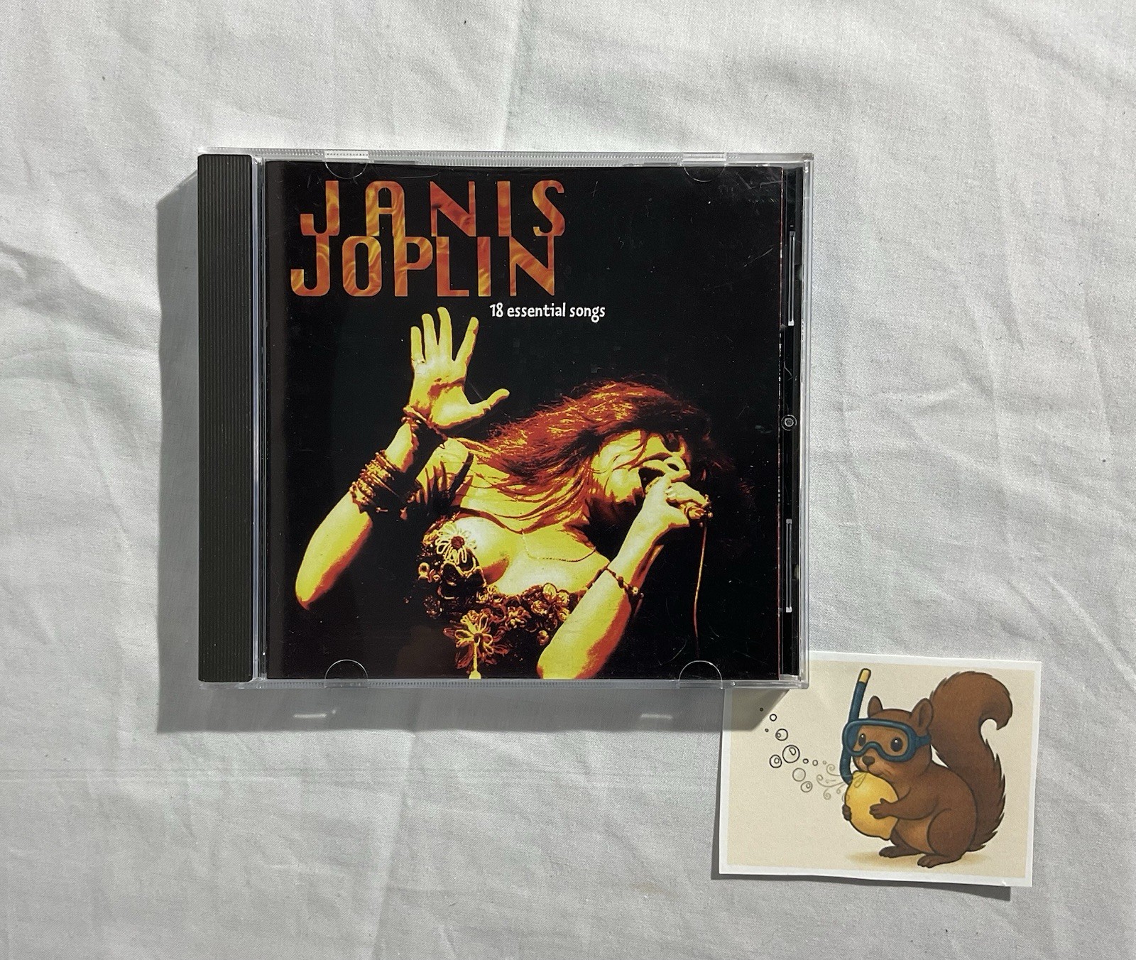 Janis Joplin 18 Essential Songs (CD, 1995)