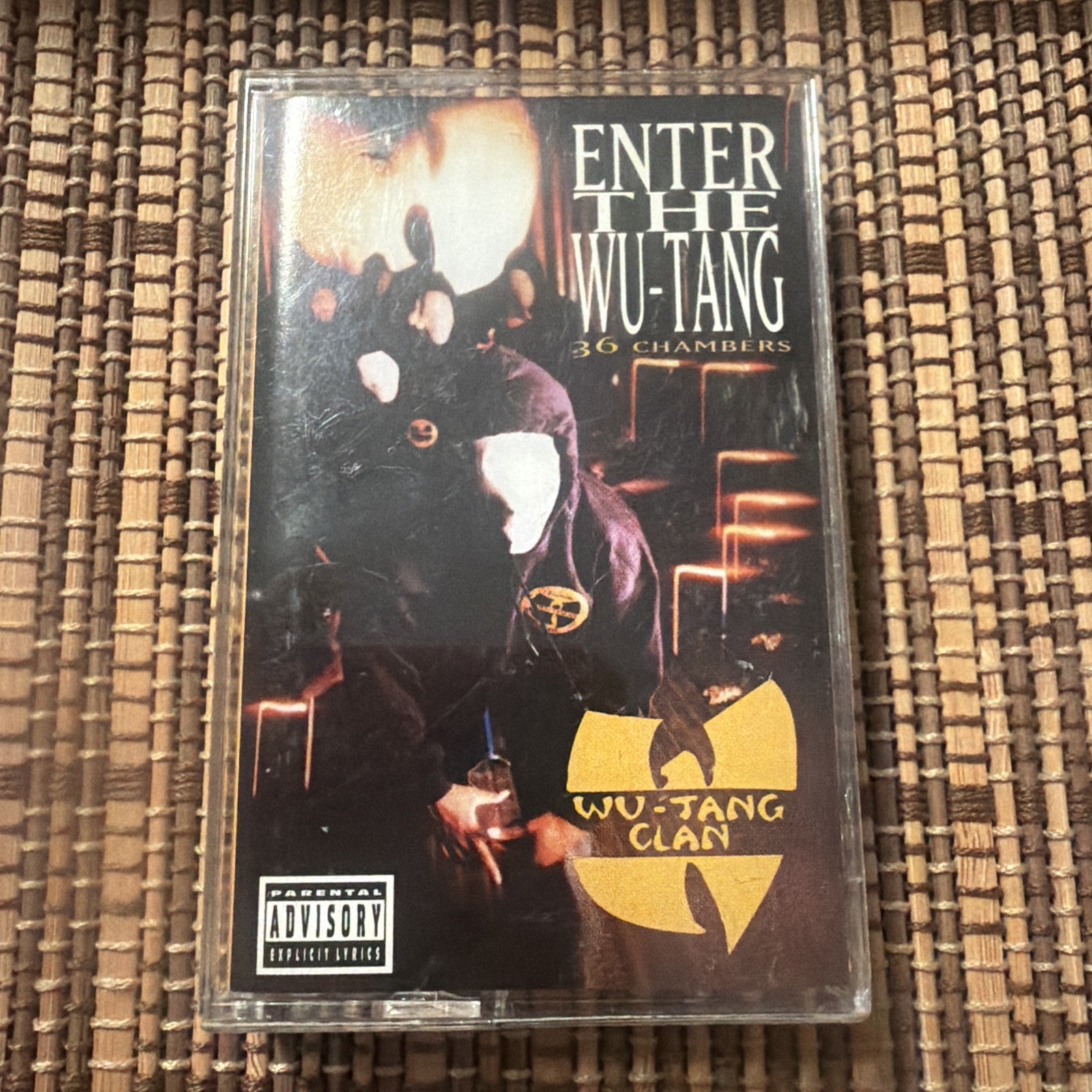 Enter the Wu-Tang 36 Chambers Wu-Tang Clan Cassette Tape 1993 Rap Hip hop music