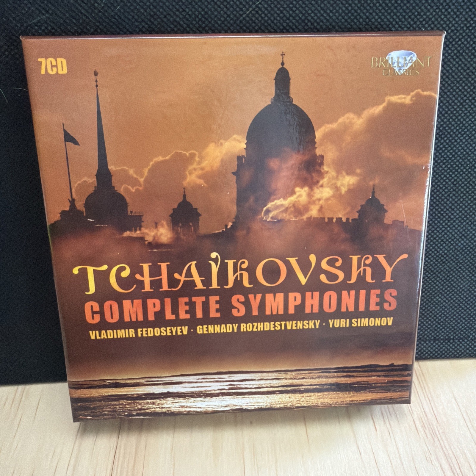 Tchaikovsky Complete Symphonies Cd. 7 Disc Box Set. Brilliant Classics 
