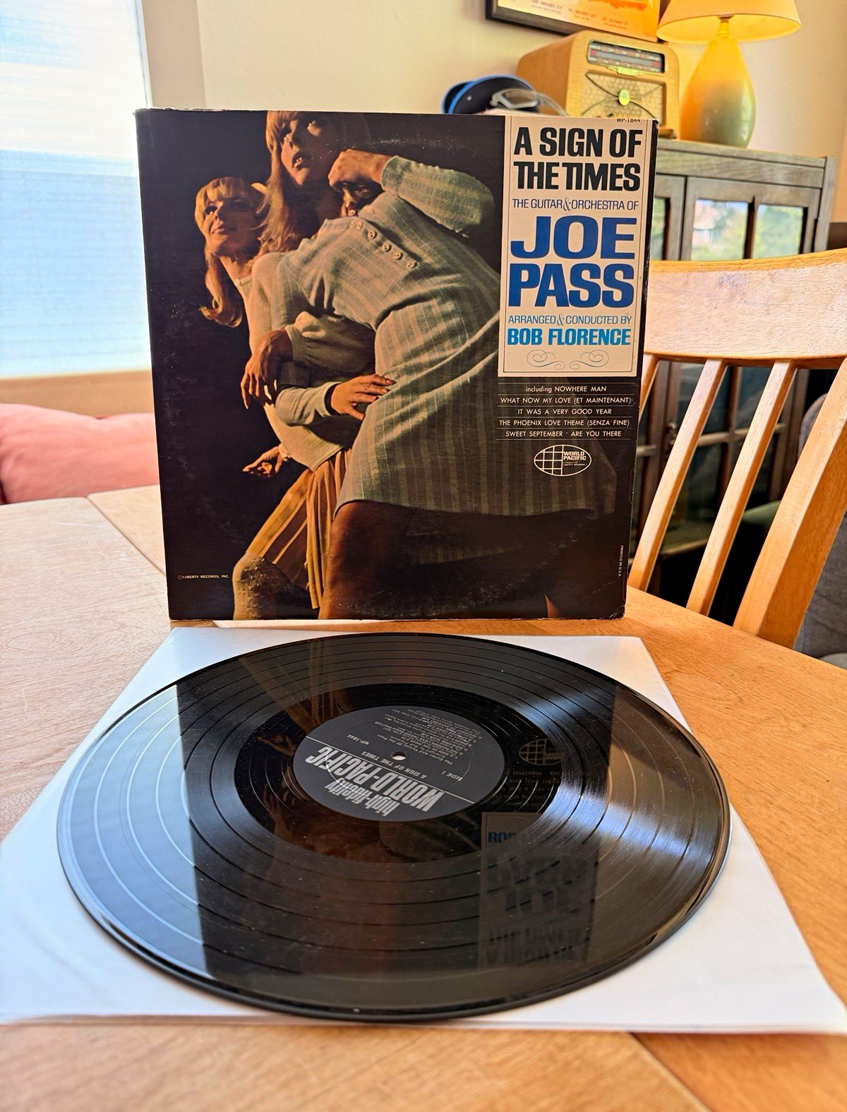 Joe Pass A Sign of the Times LP World Pacific WP-1844 Mono NM