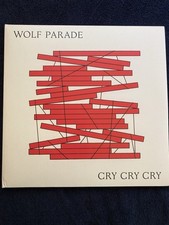 Cry Cry Cry by Wolf Parade (Record 2017) Sub Pop Records Clean White Vinyl EX picture
