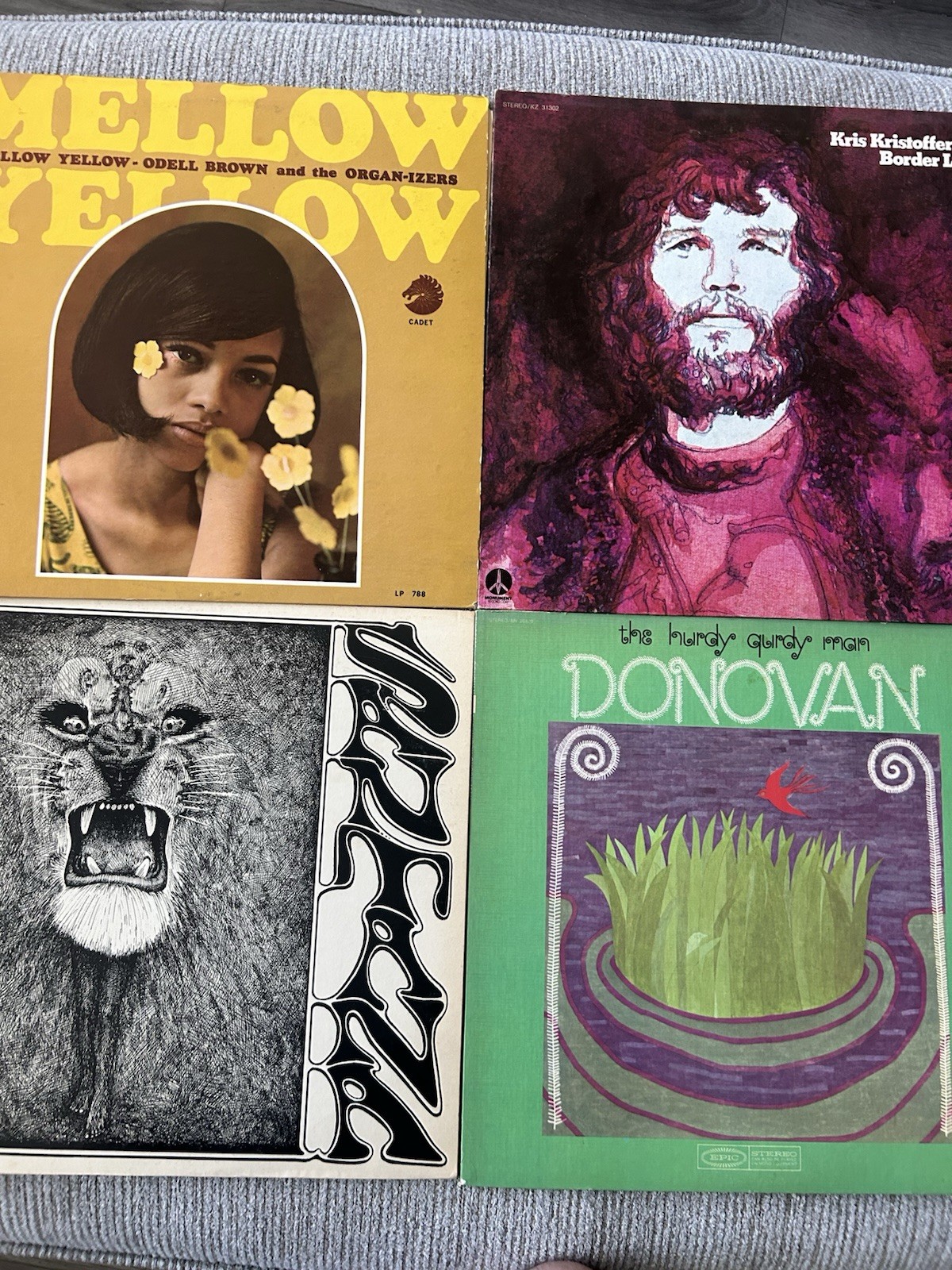 Vintage Vinyl Records Set of 4 Great Condition TESTED AND WORK 