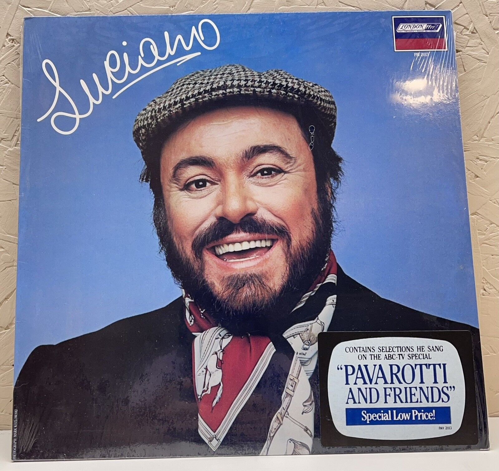 Luciano By Pavarotti | Vinyl | London FFrr PAV 2013 | 1982 Pressing | Wrapped
