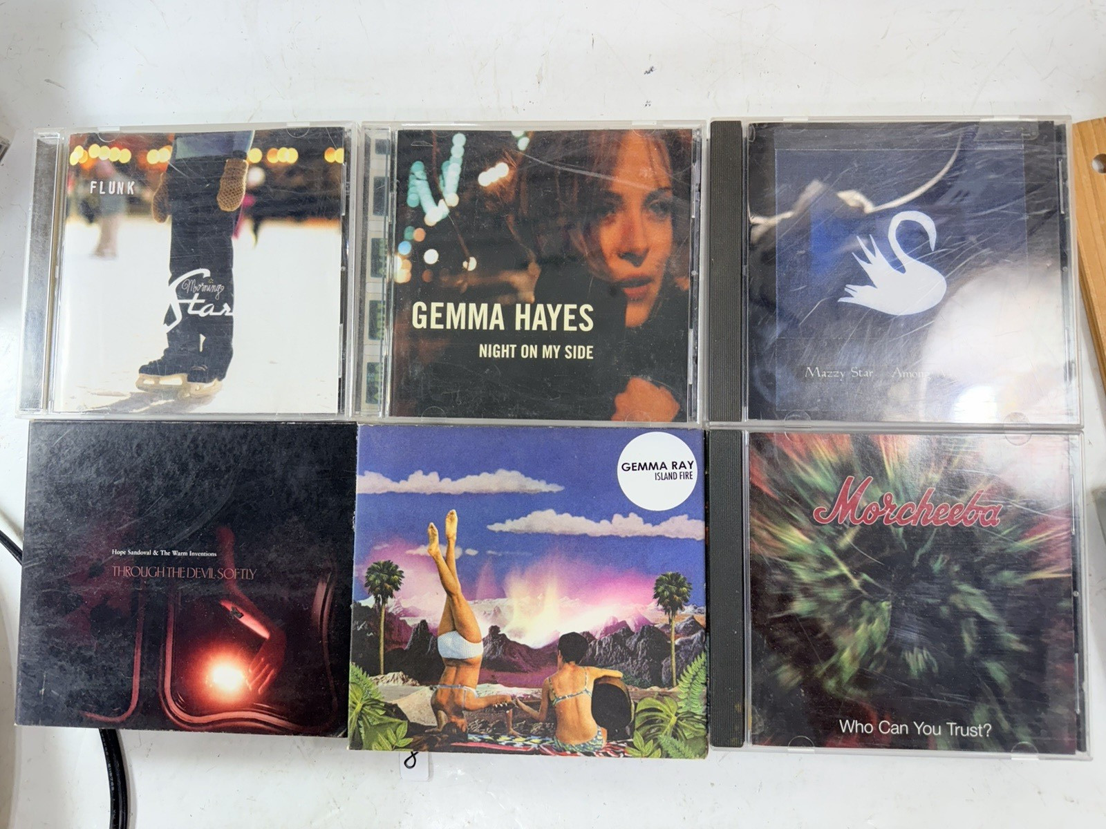 Lot x6 Music CDs - Female Alternative chill Artists Collection Mazzy Flunk Gemma
