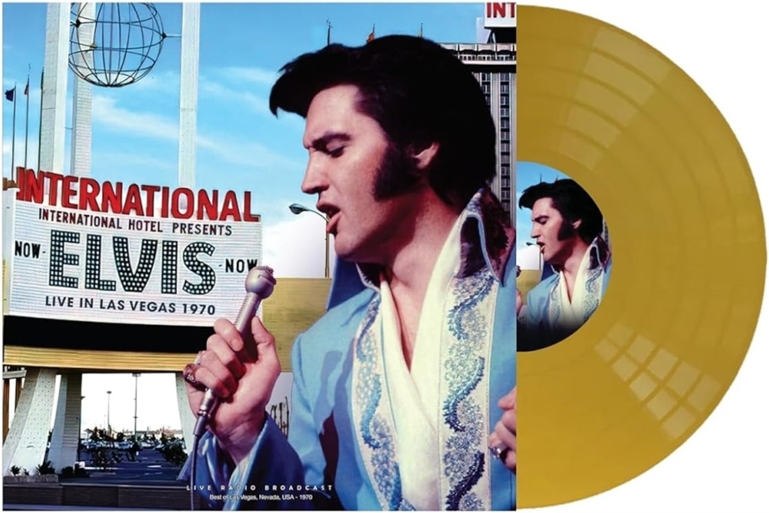 Elvis Presley – Elvis Live In Las Vegas 1970 LP 12