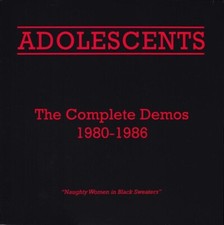 ADOLESCENTS - SELF TITLED LP COLOR VINYL RECORD punk rock rikk agnew black flag picture
