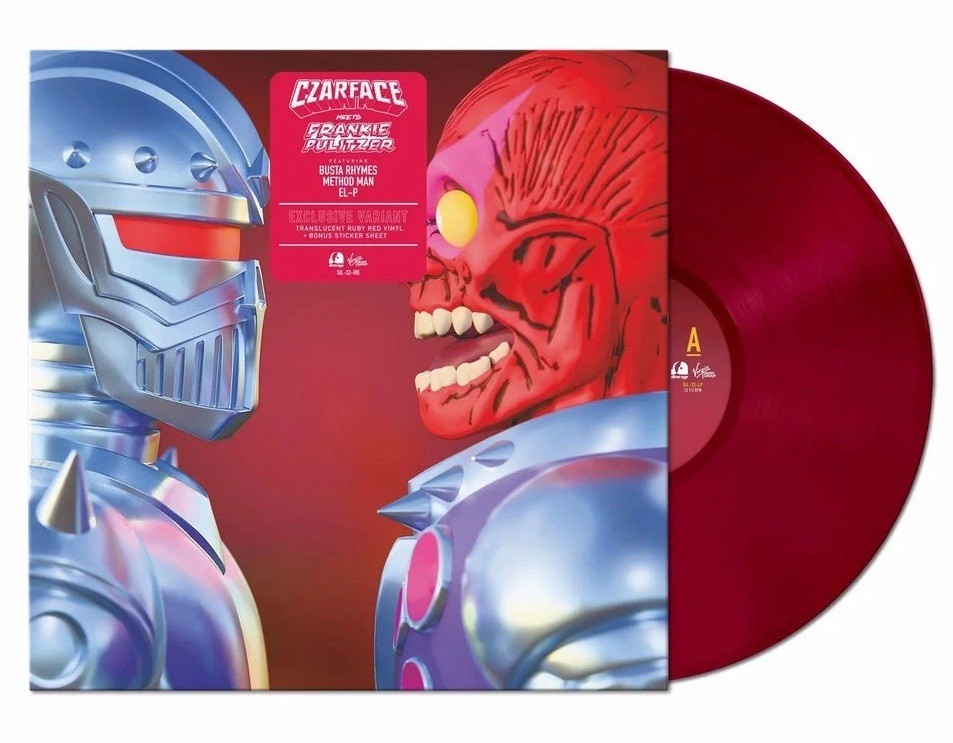 SOLD OUT Czarface Meets Frankie Pulitzer Indie Exclusive Ruby Red Vinyl SEALED