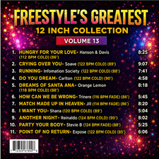 Freestyle's Hard-to-Find 12 inches volumes 13 thru 25 (13 CD's) picture