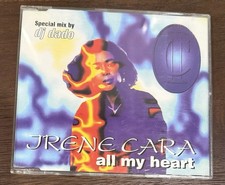 Irene Cara All My Heart Cd Single Zyx Records Rare Oop HTF picture