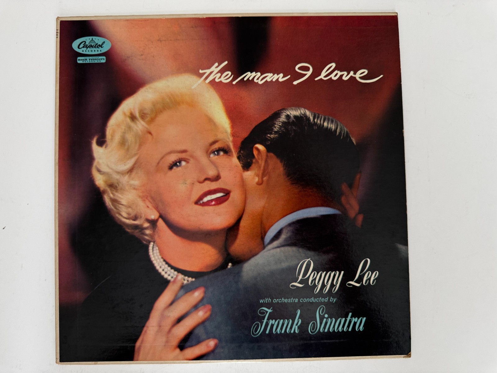 Peggy Lee The Man I Love Original 1957 Capitol Mono LP T-864 Frank Sinatra Condu