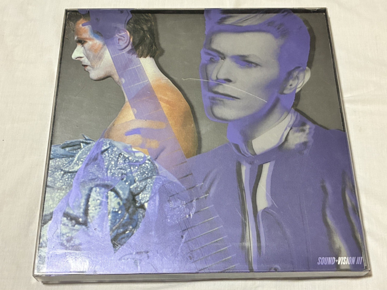 David Bowie - Sound + Vision US Rykodisc CLEAR vinyl 6LP BOX set 1989