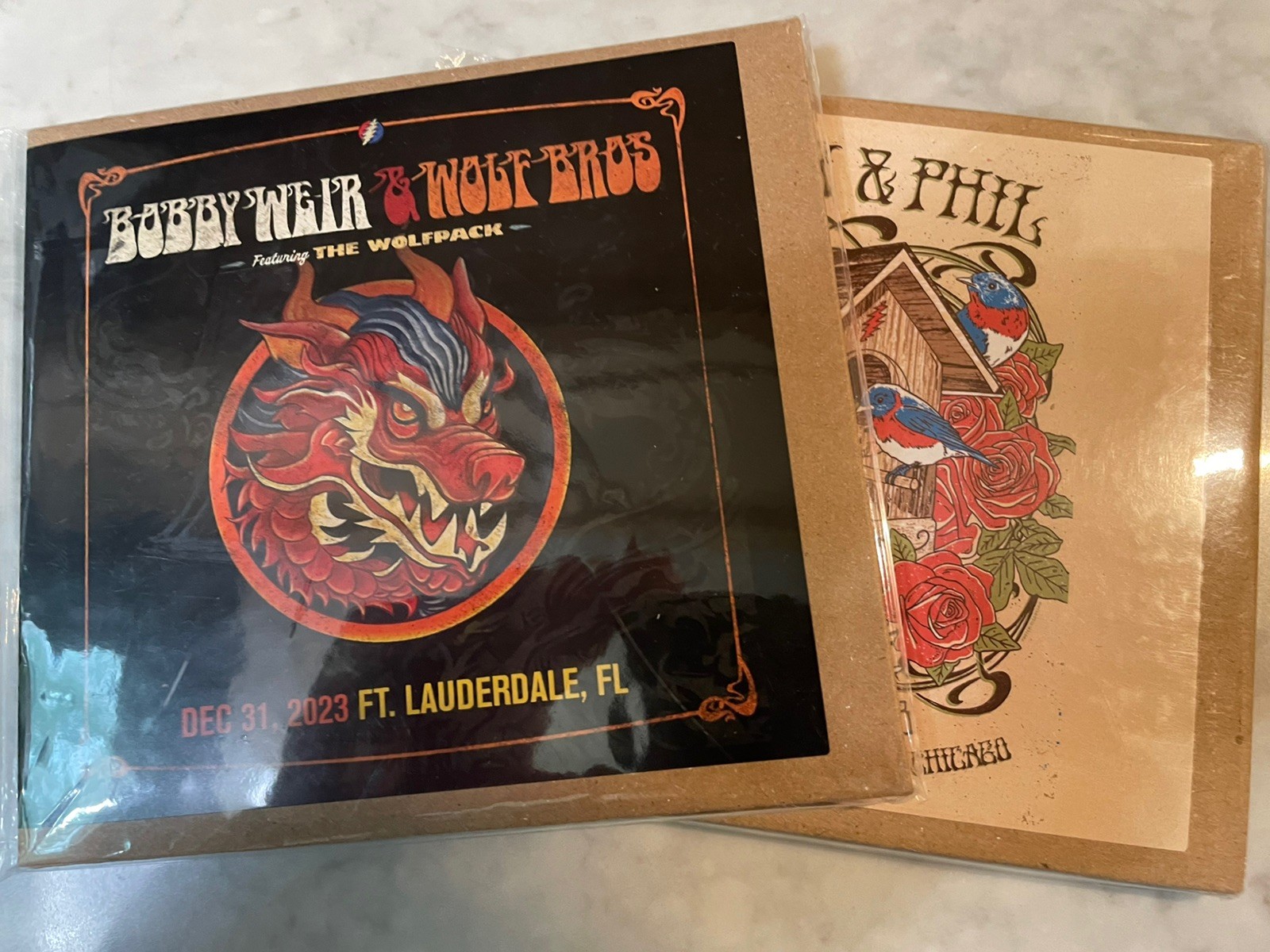 Bob Weir & Wolf and Bobby & Phil Grateful Dead cds 