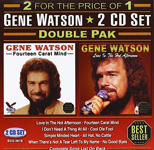 Gene Watson - Double Pak [New CD]