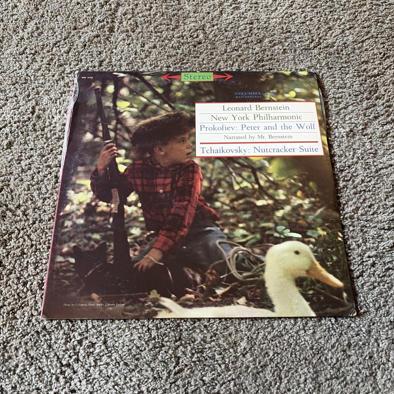 Leonard Bernstein New York Philharmonic Prokofiev: Peter And The Wolf LP Sealed