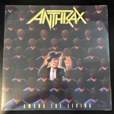 ANTHRAX, AMONG THE LIVING, VINYL LP, BRAND NEW & SEALED (minor jacket damage) picture