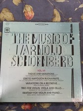 The Music of Arnold Schoenberg, Volume III LP, Box Set New Sealed, Promo picture