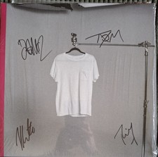 Plain White T’s signed pink Vinyl LP Record Autographed READ  picture