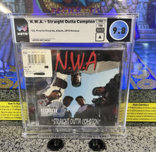 N.W.A. Straight Outta Compton CD Graded WATA 9.8 A Sealed NWA Debut Album NEW picture