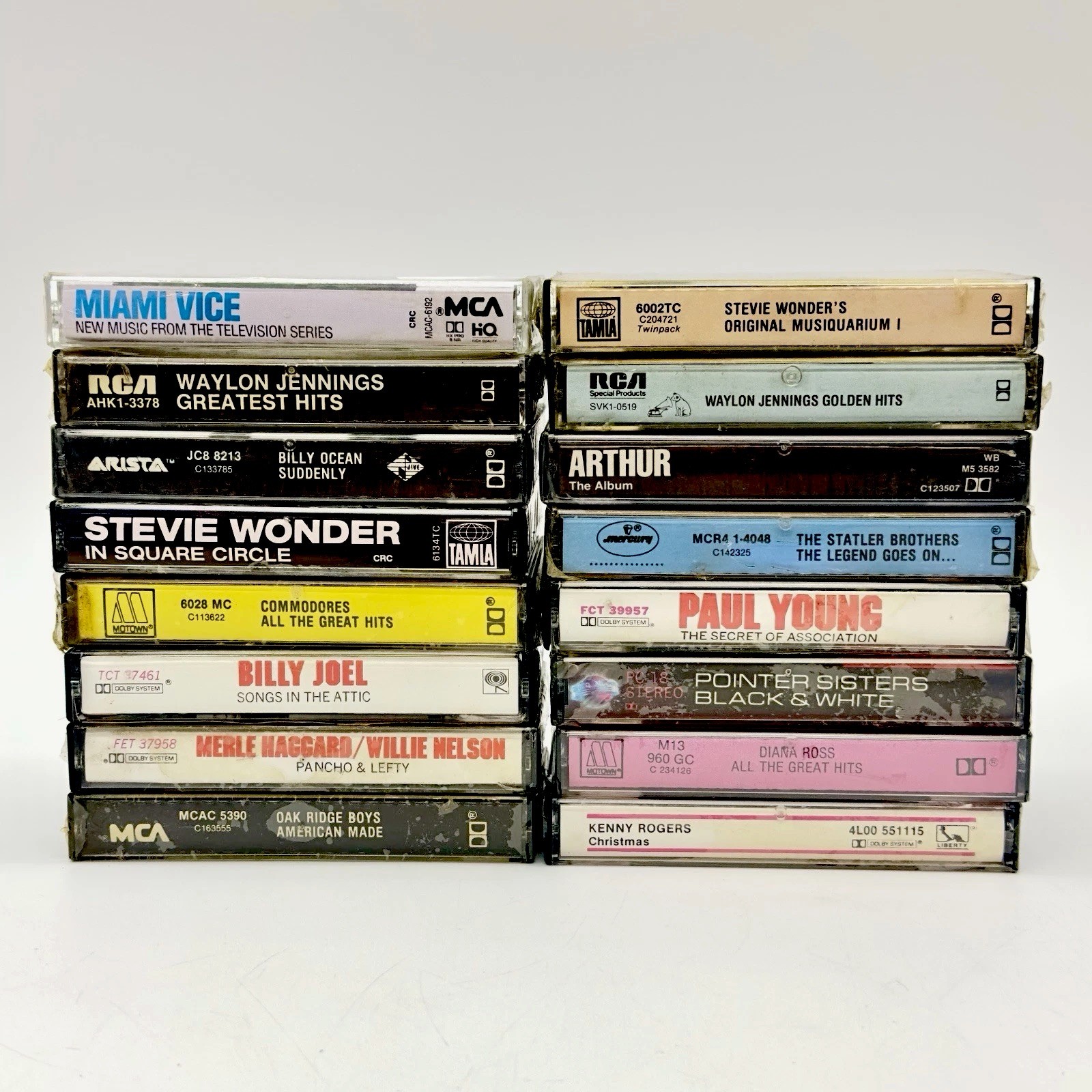Lot 16 NEW SEALED Cassette Tapes Various Artists Various Genres R&B Pop Country