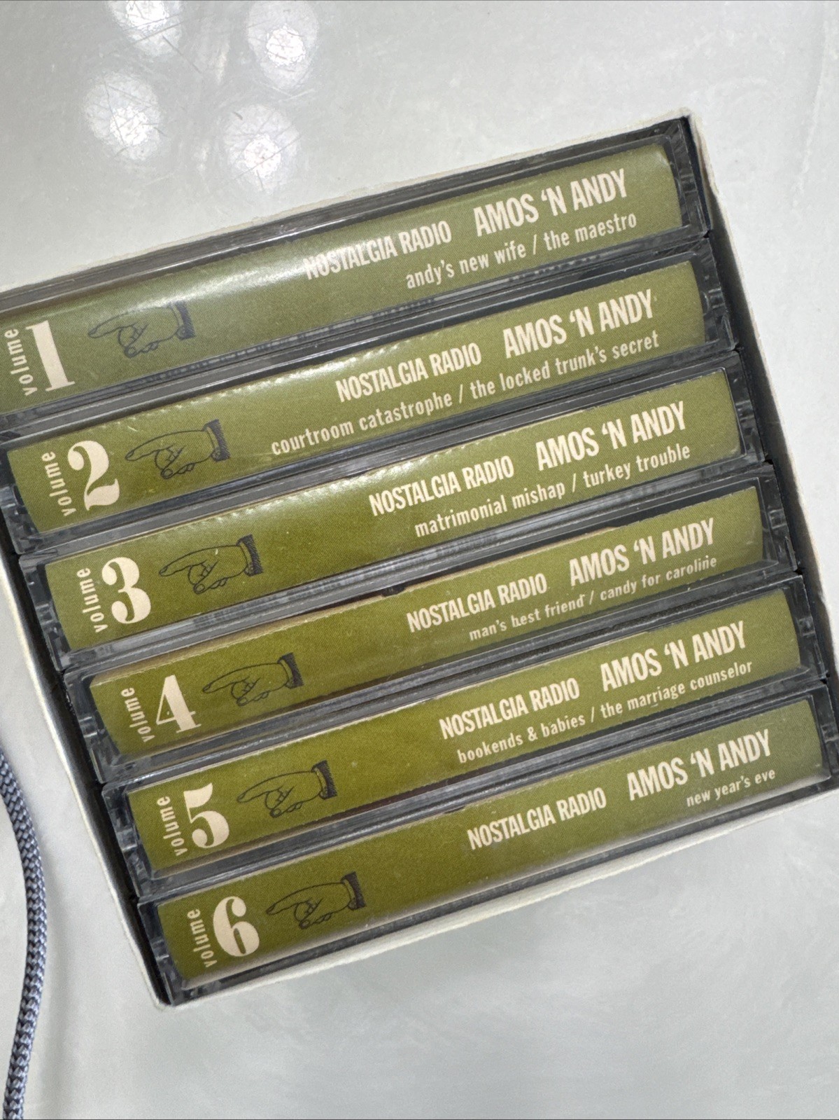 Amos ´N Andy - Nostalgia Radio - 6 Cassette Box Set - untested