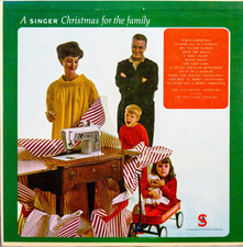 A SINGER CHRISTMAS FOR THE FAMILY 1963 LP THE MASTERTONE ORCHESTRA Record EX/EX picture