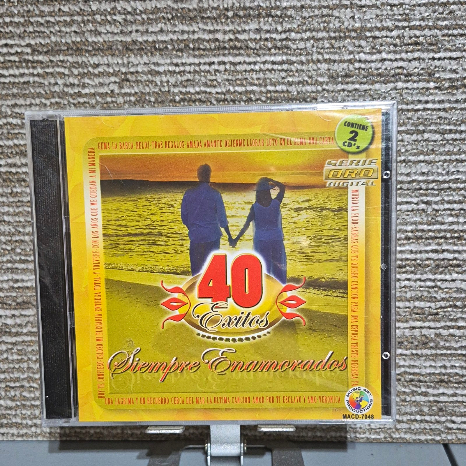 Various 40 Exitos Siempre Enamorados 2 CD Latin Compilation 2008 MACD-7048
