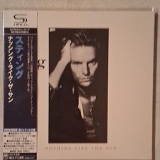 Sting – ...Nothing Like the Sun SHM-CD Limited Edition A&M 1998 Japan Mini LP picture