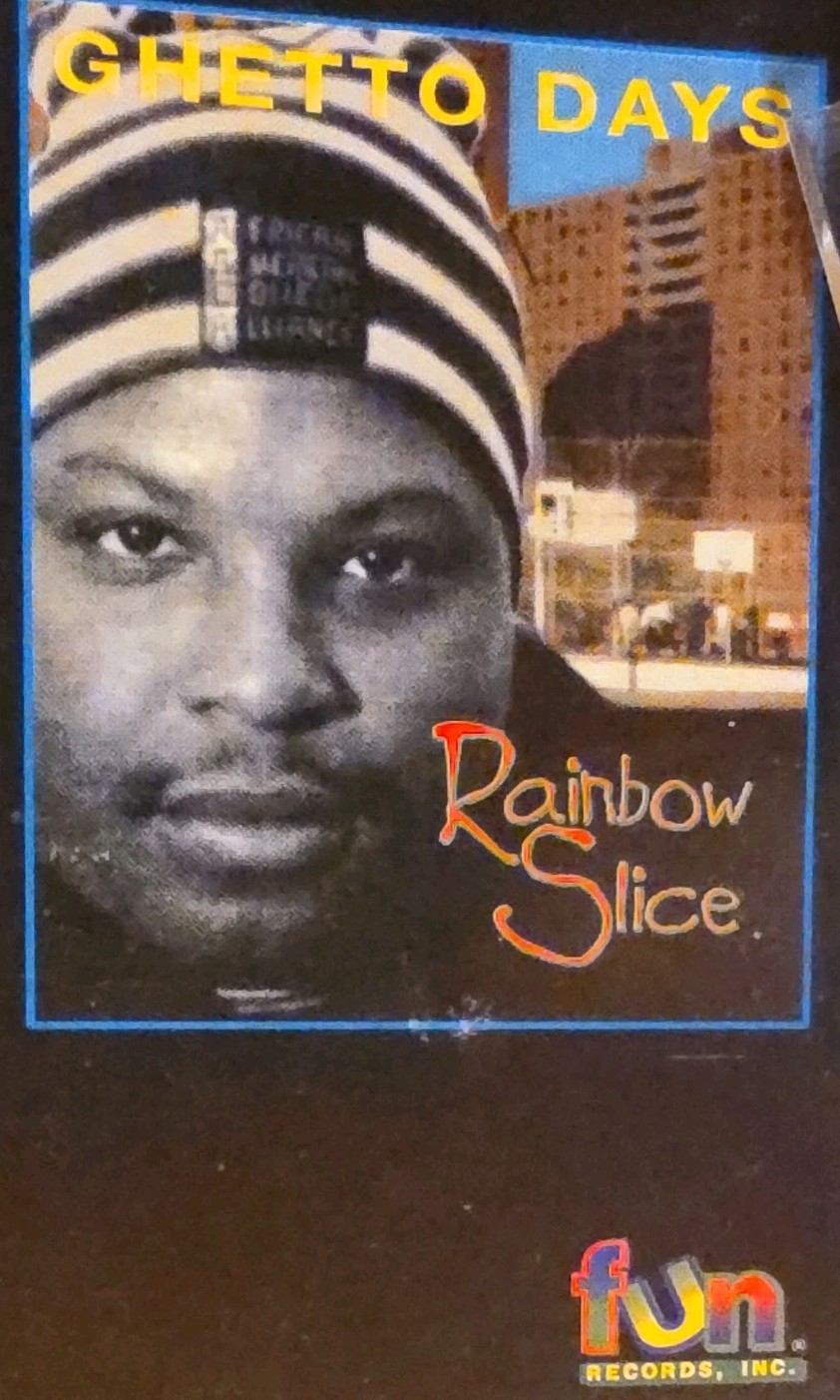 RAINBOW SLICE GHETTO DAYS 1993 1994 HIP HOP RAP CASETTE MAXI SINGLE DEMO RARE