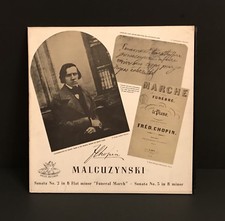Wiltold Malcuzynski Chopin Two Piano Sonatas Angel 35032 UK Rare Vinyl LP picture