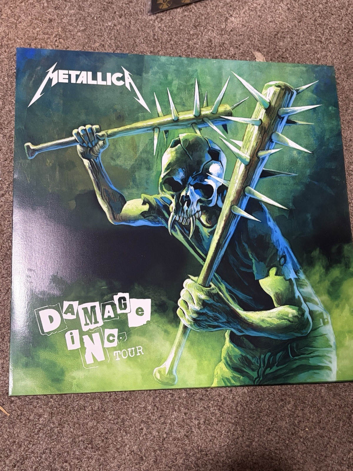 Metallica Damage Inc Tour Vinyl