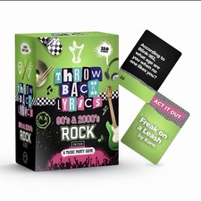 Throwback Lyrics 90s & 2000s Rock Music Trivia Game with Charades | Finish th... picture