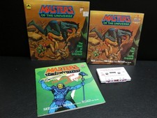 Vintage He-Man Masters Of The Universe Book Record and Cassette Read A Long Lot picture