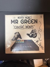Mr Green & Kool Herc The Last Of The Classic Beats SIGNED Vinyl picture