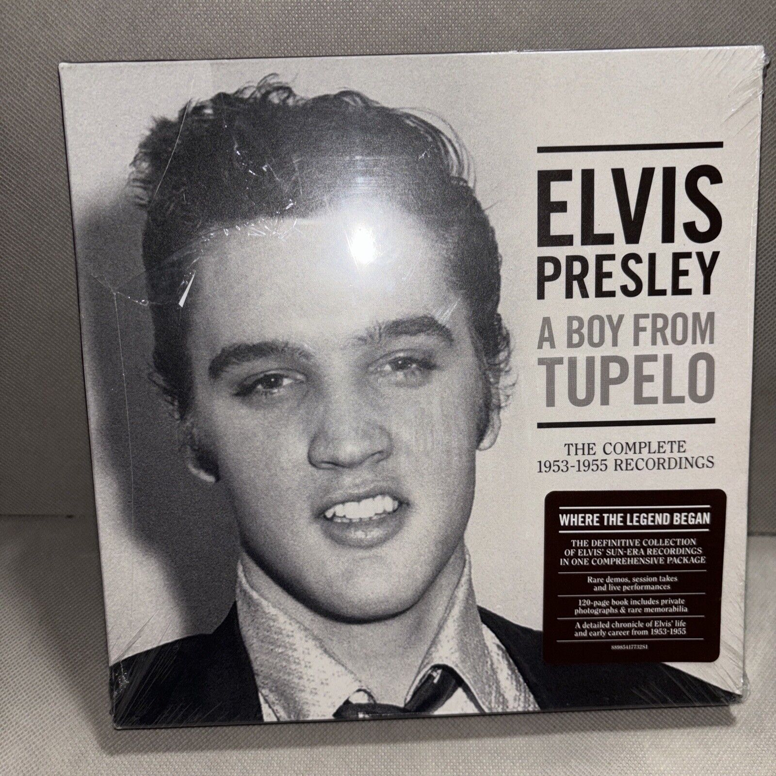 ELVIS PRESLEY A BOY FROM TUPELO COMPLETE 1953-55 RECORDINGS 3 CDs Sealed Wear